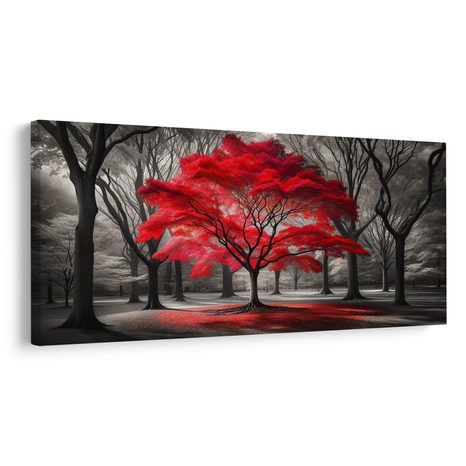 OBRAZ ZÁŘIVÝ STROM ŽIVOTA V PŘÍRODĚ - OBRAZY STROMY ŽIVOTA - OBRAZY