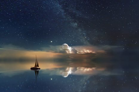 SLIKA LADJA NA MORJU - SLIKE NARAVE IN POKRAJINE - SLIKE