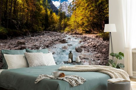 SAMOLEPÍCÍ FOTOTAPETA MALEBNÁ HORSKÁ KRAJINA - SAMOLEPÍCÍ TAPETY - TAPETY