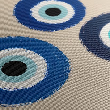 WANDBILD BLAUE SCHUTZAUGEN - WANDBILDER NACH MOTIV - BILDER