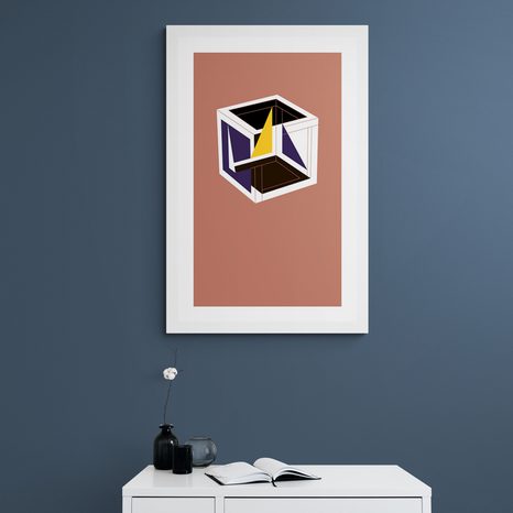 ΑΦΊΣΑ ΜΕ ΠΑΡΠΑΣΤΟΎ ΚΎΒΟΣ ΣΕ ΧΡΏΜΑ - ΘΈΜΑΤΑ ΑΠΌ ΤΟ ΕΡΓΑΣΤΉΡΙΌ ΜΑΣ - ΑΦΊΣΕΣ