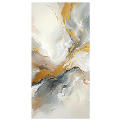 OBRAZ ABSTRAKTNÍ ZLATÝ MRAMOR - OBRAZY ABSTRAKTNÍ TVARY - OBRAZY
