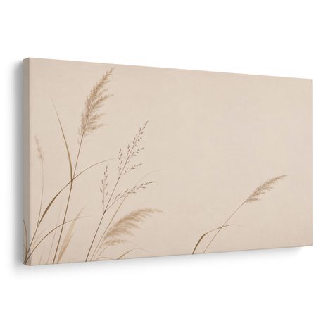 CANVASTAVLA SKIRA GRÄS I BEIGE TONER - TAVLOR MED GRÄS - TAVLOR