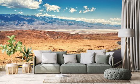 SAMOLEPÍCÍ FOTOTAPETA CESTA UPROSTŘED ZEMĚ - SAMOLEPÍCÍ TAPETY - TAPETY