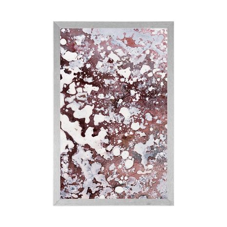 PLAKAT NJEŽNA APSTRAKCIJA - APSTRAKTNI I S UZORKOM - PLAKATI