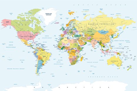 TAPETA KLASICKÁ MAPA - TAPETY MAPY - TAPETY