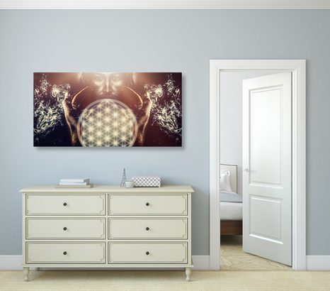 OBRAZ TAJEMSTVÍ KVĚTU ŽIVOTA - OBRAZY ANDĚLŮ - OBRAZY