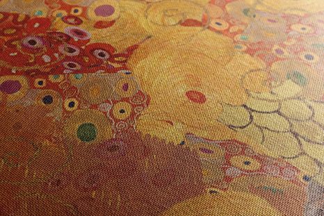 КАРТИНА НА ПЛАТНО – АБСТРАКЦИЯ В СТИЛА НА Г. КЛИМТ - АБСТРАКТНИ КАРТИНИ - КАРТИНИ