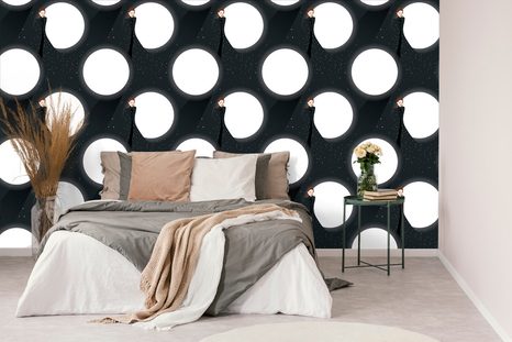 SAMOLEPÍCÍ TAPETA MĚSÍČNÍ PANÍ - SAMOLEPÍCÍ TAPETY - TAPETY