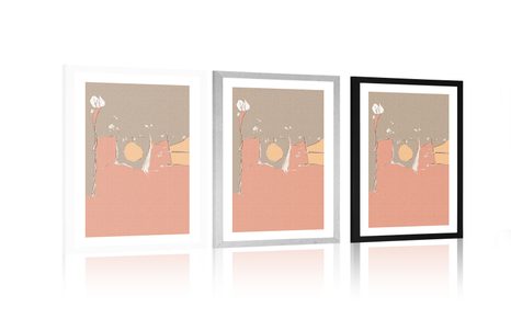 PLAKÁT S PASPARTOU SKRYTÝ NÁPIS - MOTIVY Z NAŠÍ DÍLNY - PLAKÁTY