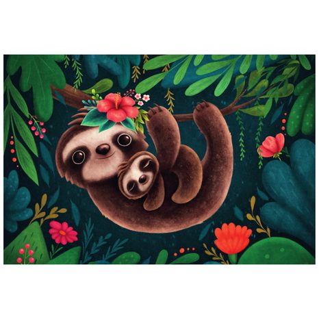 SAMOLEPÍCÍ TAPETA ROZTOMILÉ LENOCHODY - SAMOLEPÍCÍ TAPETY - TAPETY