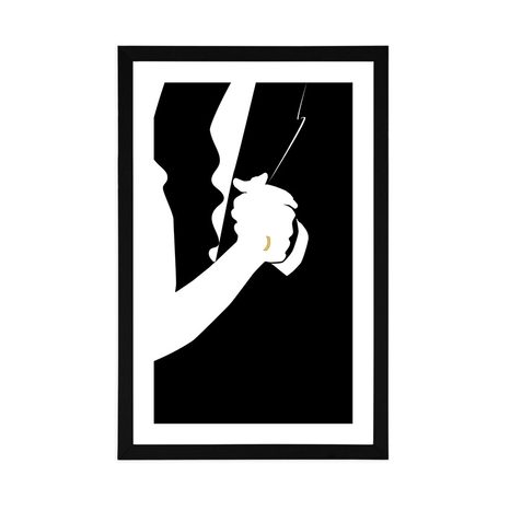 PLAKÁT S PASPARTOU ZPEČETĚNÍ LÁSKY - MOTIVY Z NAŠÍ DÍLNY - PLAKÁTY