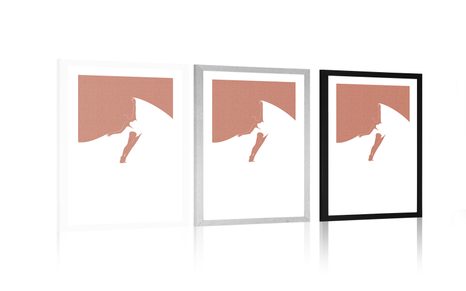 PLAKÁT S PASPARTOU TAJEMSTVÍ TANCE - MOTIVY Z NAŠÍ DÍLNY - PLAKÁTY