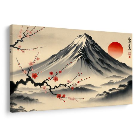 SLIKA JAPANSKI KRAJOLIK - SLIKE PLANINE - SLIKE