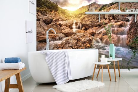 CARTA DA PARATI AUTOADESIVA – CASCATE ALPINE - CARTA DA PARATI AUTOADESIVE - CARTA DA PARATI