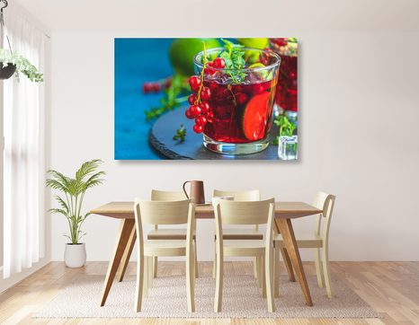 SLIKA RDEČI KOKTAJL - SLIKE HRANA IN PIJAČA - SLIKE