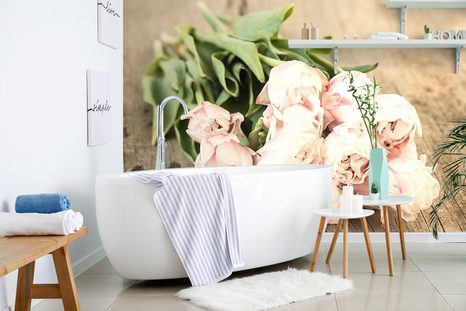 FOTOTAPETA ROMANTICKÁ KYTICE - TAPETY KVĚTINY - TAPETY