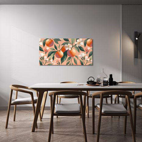 WANDBILD ORANGENHAIN - BILDER BÄUME UND LAUB - BILDER