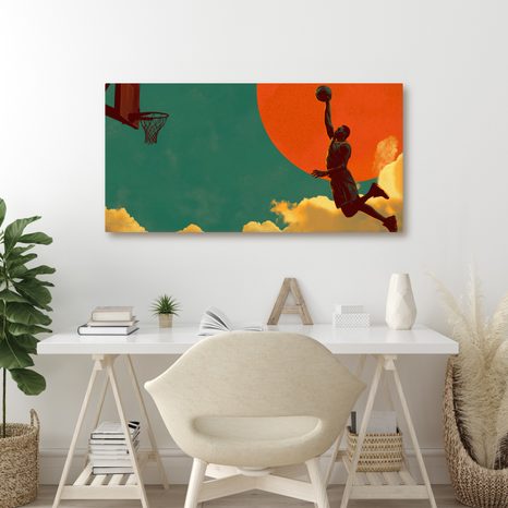 OBRAZ DYNAMICKÝ ZÁBĚR HRY - POP ART OBRAZY - OBRAZY