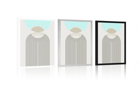 PLAKAT MAVRICA PRIHODNOSTI MID-CENTURY - MOTIVI IZ NAŠE DELAVNICE - PLAKATI