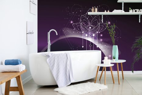 TAPETE FENG SHUI-LOTOS - TAPETEN MIT FENG SHUI-MOTIVEN - TAPETEN