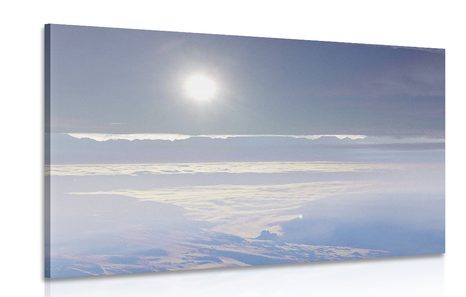 QUADRO MONTAGNE INONDATE DALLA LUCE DEL SOLE - QUADRI ALBA E TRAMONTO - QUADRI