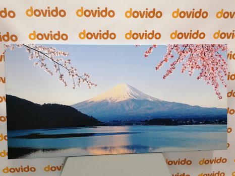 SLIKA POGLED Z JEZERA NA FUJI - SLIKE NARAVE IN POKRAJINE - SLIKE