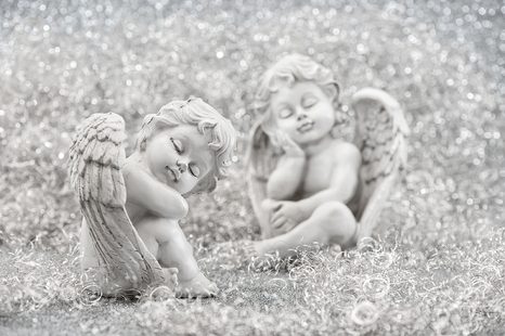 WALL MURAL PAIR OF ANGELS - WALLPAPERS - 🔥 TOTAL SALE 🔥