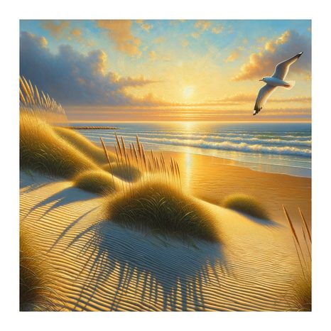 OBRAZ SLUNEČNÍ PAPRSKY NA MOŘI - OBRAZY VÝCHOD A ZÁPAD SLUNCE - OBRAZY