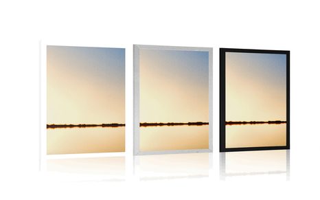 PLAGÁT ZÁPAD SLNKA ZA HORIZONTOM - PRÍRODA - PLAGÁTY