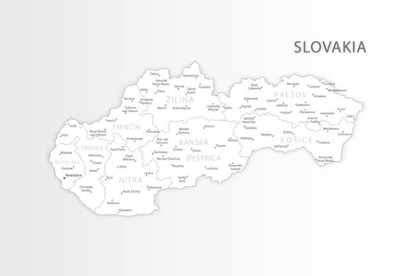 TAPETA MAPA SLOVENSKA V ČIERNOBIELOM - TAPETY MAPY - TAPETY