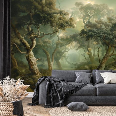 TAPETA TAJANSTVENI ŠUMSKI PROLAZ - TAPETE DŽUNGLA - TAPETE