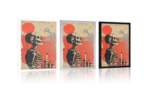 PLAGÁT JAPANDI FAJČIAR KOSTLIVEC - JAPANDI - PLAGÁTY