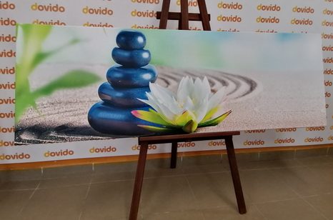 КАРТИНА НА ПЛАТНО – ОРИЕНТАЛСКИ КАМЪНИ - ФЪН ШУЙ КАРТИНИ - КАРТИНИ