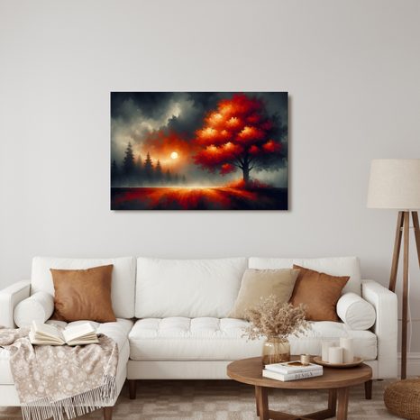 SLIKA DRVO ŽIVOTA U MAGLI - SLIKE STABLA ŽIVOTA - SLIKE