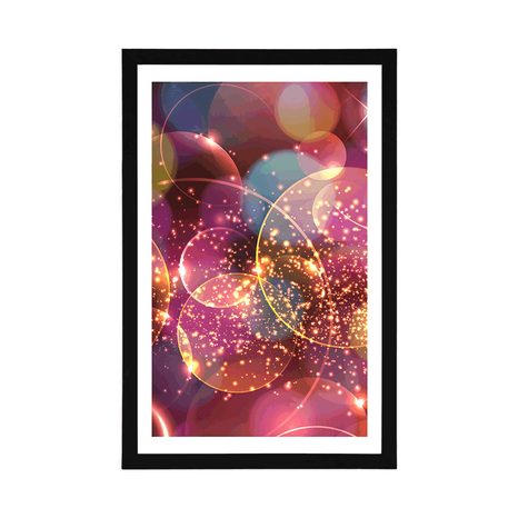 POSTER – ASTRAZIONE SCINTILLANTE - ASTRATTO E MODELLATO - POSTER