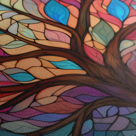 OBRAZ BAREVNÝ STROM ŽIVOTA - OBRAZY STROMY ŽIVOTA - OBRAZY