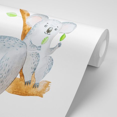 TAPETA ROZTOMILÉ KOALY - DĚTSKÉ TAPETY - TAPETY