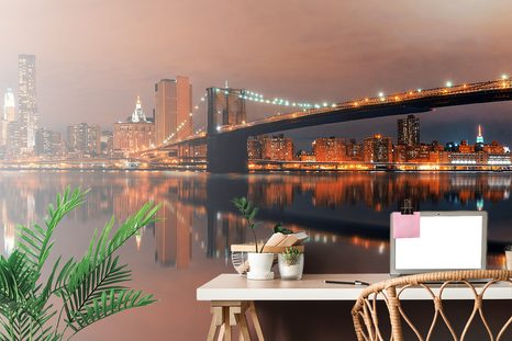 FOTOTAPETA MOST V MANHATTANU - TAPETY MĚSTA - TAPETY
