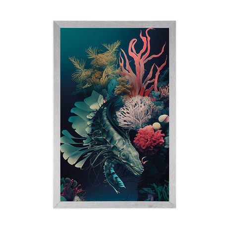 POSTER – GAMBERETTO SURREALISTA - MONDO SOMMERSO - POSTER