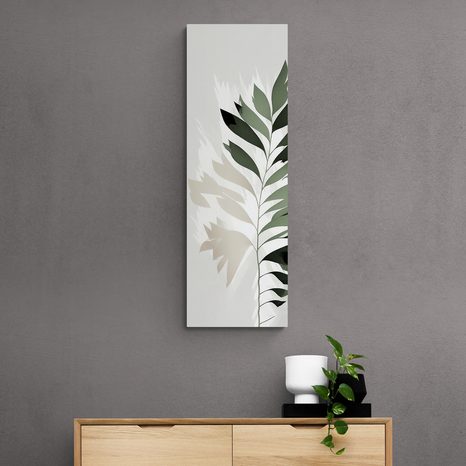 WANDBILD FARNBLATT - BILDER BÄUME UND LAUB - BILDER