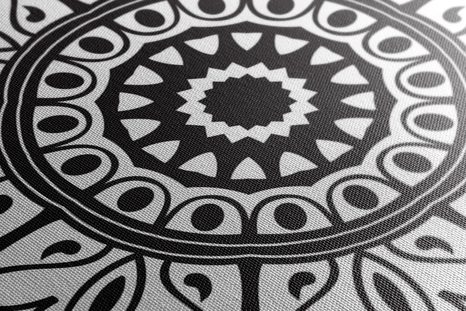 OBRAZ ČERNOBÍLÝ ORNAMENT - ČERNOBÍLÉ OBRAZY - OBRAZY