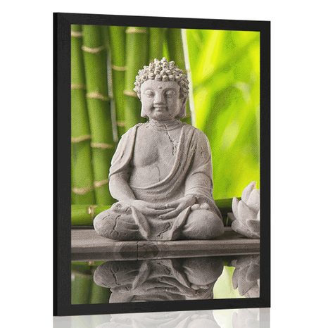 PLAKAT HARMONIČAN BUDDHA - FENG SHUI - PLAKATI