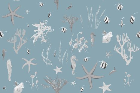 CARTA DA PARATI AUTOADESIVA – VITA SOTTO IL MARE - CARTA DA PARATI AUTOADESIVE - CARTA DA PARATI