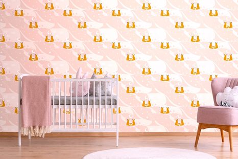 SAMOLEPÍCÍ TAPETA LIŠČÍ RODINKA - SAMOLEPÍCÍ TAPETY - TAPETY