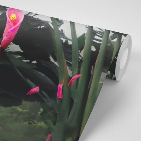 CARTA DA PARATI AUTOADESIVA – NATURA MORTA CON FOGLIE - CARTA DA PARATI AUTOADESIVE - CARTA DA PARATI