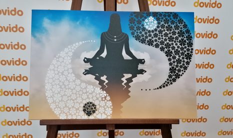 OBRAZ JIN A JANG JÓGA - OBRAZY FENG SHUI - OBRAZY