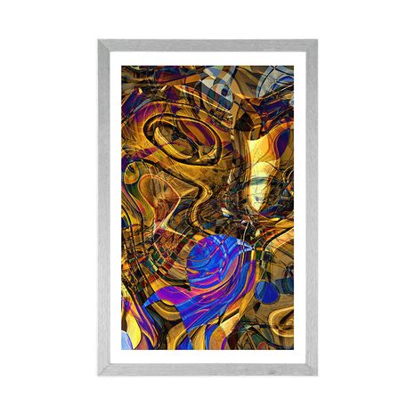 POSTER – PIENO DI ARTE ASTRATTA - ASTRATTO E MODELLATO - POSTER