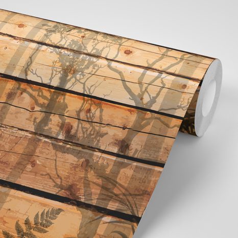 SAMOLEPÍCÍ TAPETA VE STÍNU STROMŮ - SAMOLEPÍCÍ TAPETY - TAPETY