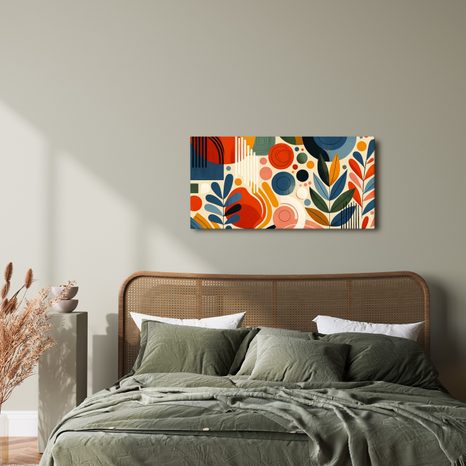 OBRAZ ABSTRAKCE S PŘÍRODNÍM MOTIVEM - ABSTRAKTNÍ OBRAZY - OBRAZY